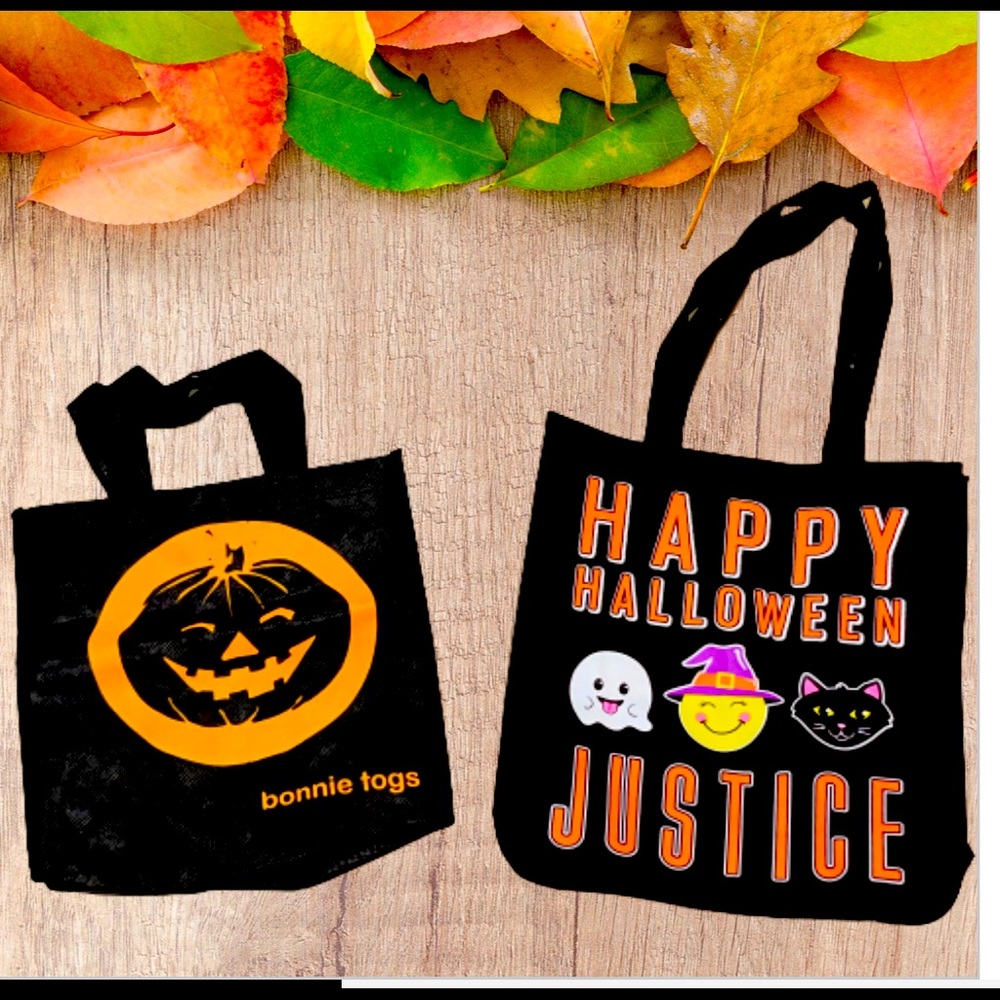 Rare Halloween Treat Bags Justice Bonnie Togs